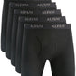 Cuecas boxer masculinas Alfani, pacote com 5, pretas, tamanho pequeno