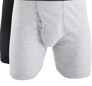 Cuecas boxer masculinas Alfani, pacote com 5, pretas, tamanho extragrande