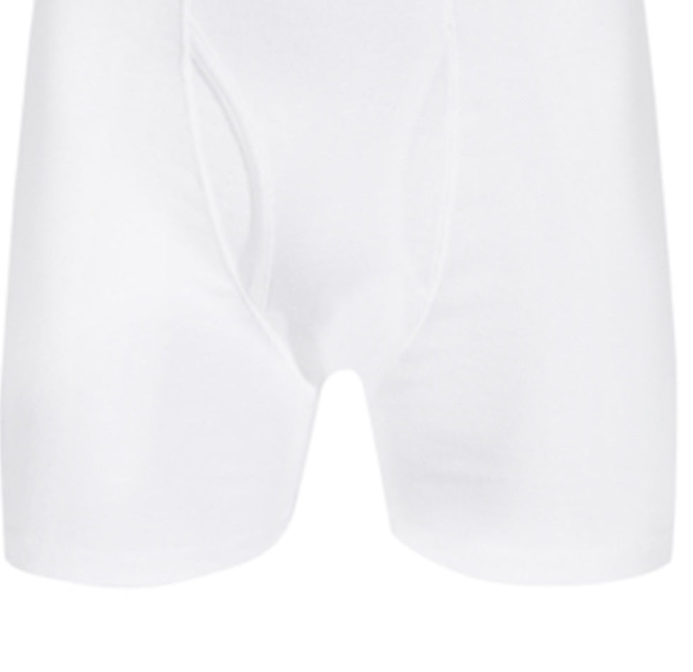 Cuecas boxer masculinas Alfani, pacote com 5, brancas, tamanho pequeno