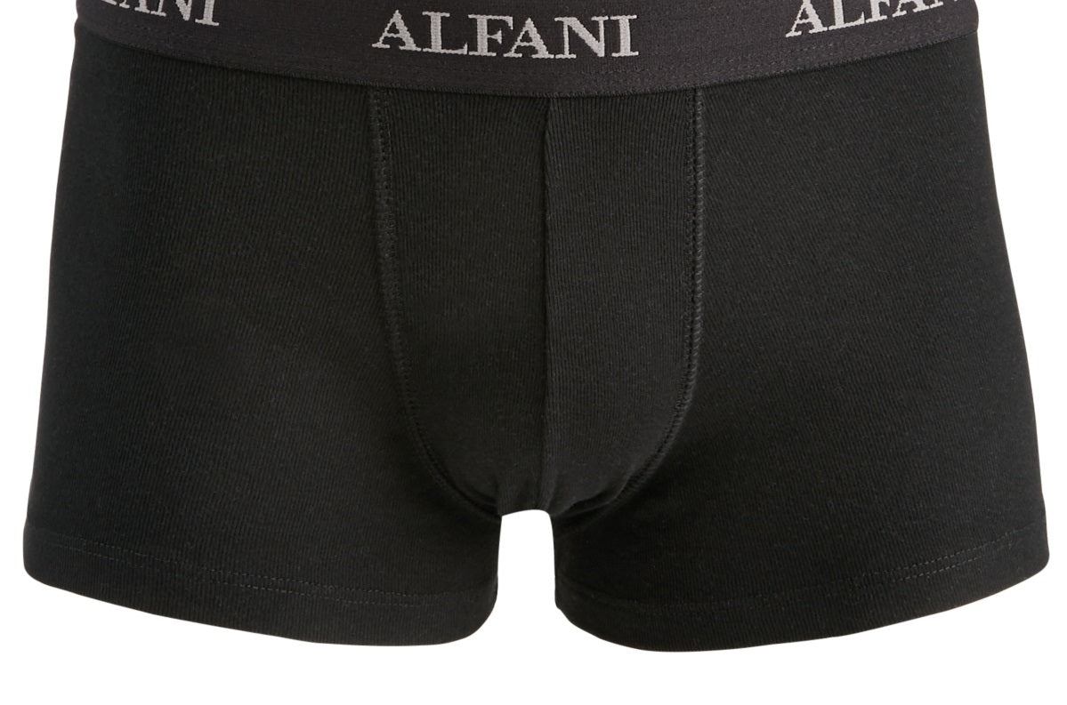 Calções de banho Alfani Core para homem, pretos, tamanho pequeno