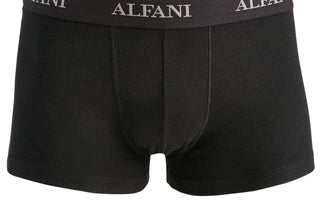 Calções de banho Alfani Core para homem, pretos, tamanho pequeno