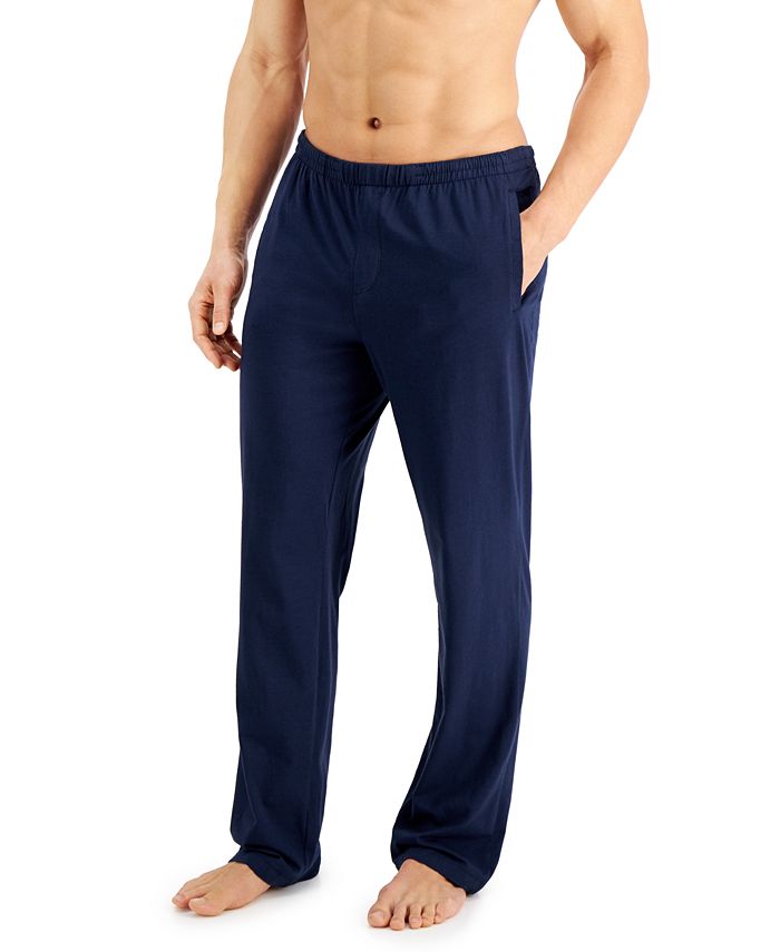 Calça de pijama de secagem rápida Alfani masculina, azul, tamanho XX-G
