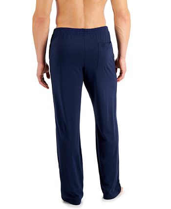 Calça de pijama de secagem rápida Alfani masculina, azul, tamanho XX-G