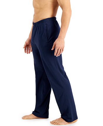 Calça de pijama de secagem rápida Alfani masculina, azul, tamanho XX-G