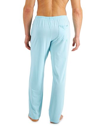 Calça de pijama de secagem rápida Alfani masculina, azul, tamanho médio