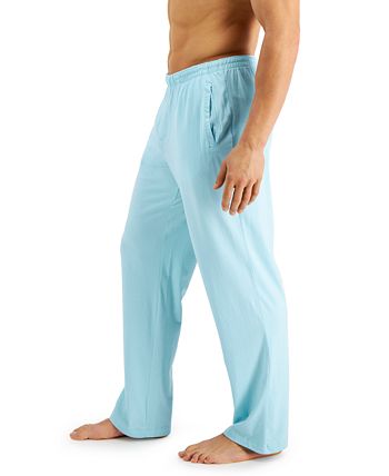 Calça de pijama de secagem rápida Alfani masculina, azul, tamanho médio
