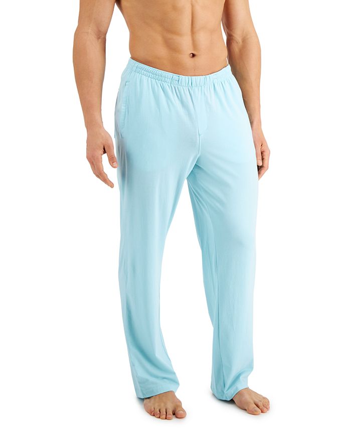 Calça de pijama de secagem rápida Alfani masculina, azul, tamanho extragrande