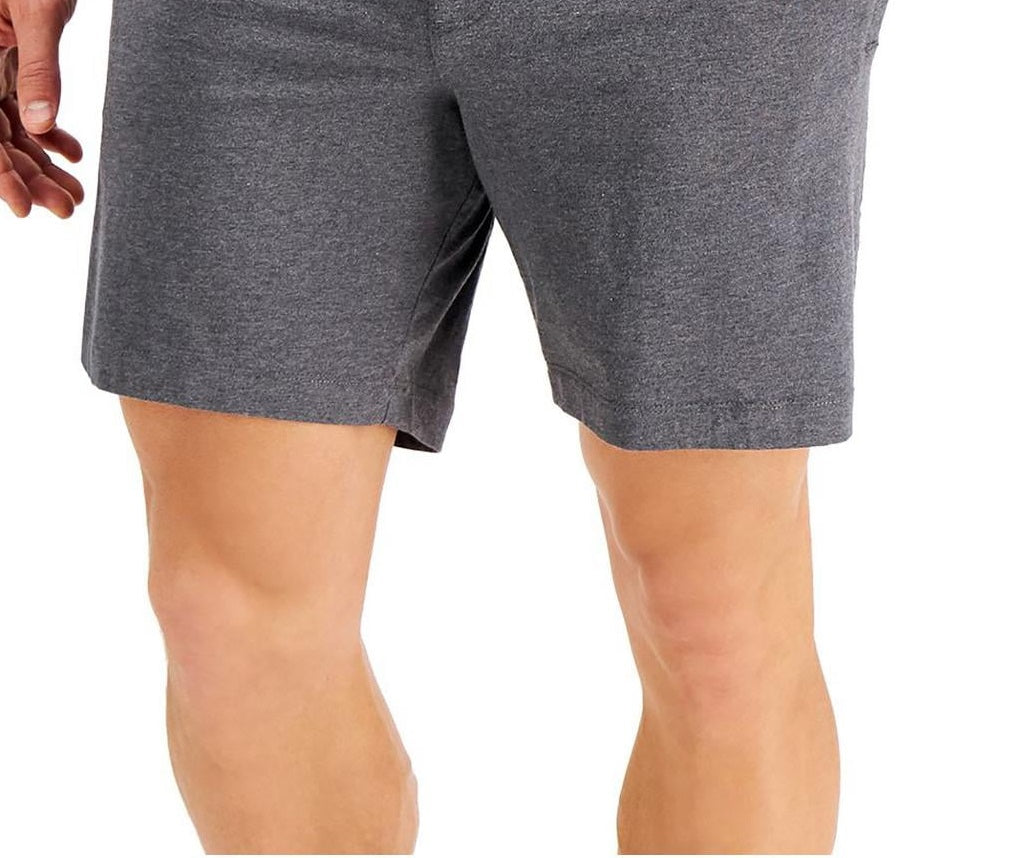Alfani Shorts de pijama masculino de secagem rápida cinza tamanho X-G