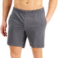 Alfani Shorts de pijama masculino de secagem rápida cinza tamanho X-G