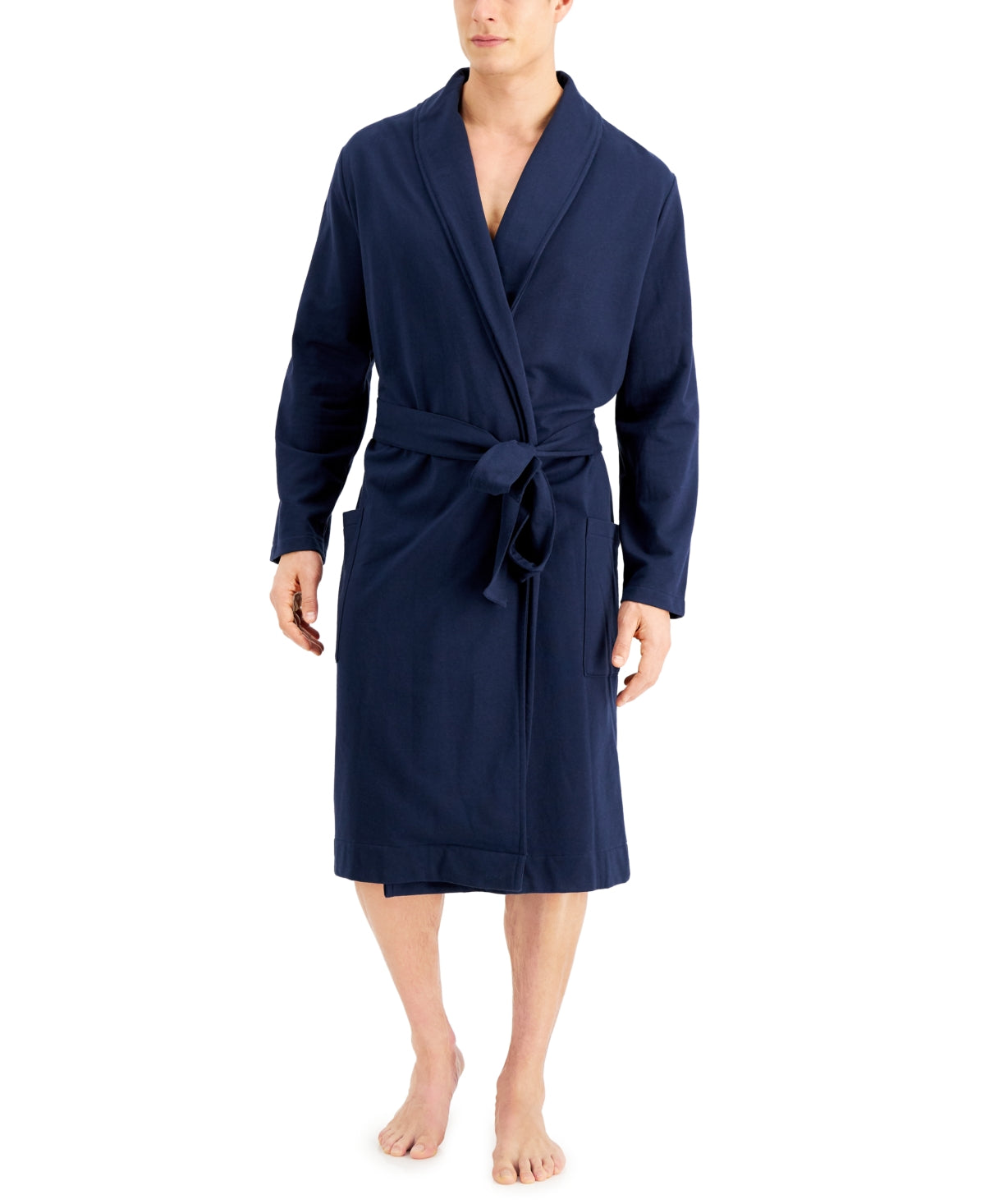 Robe Alfani Masculino Anti-Umidade Azul Tamanho Regular