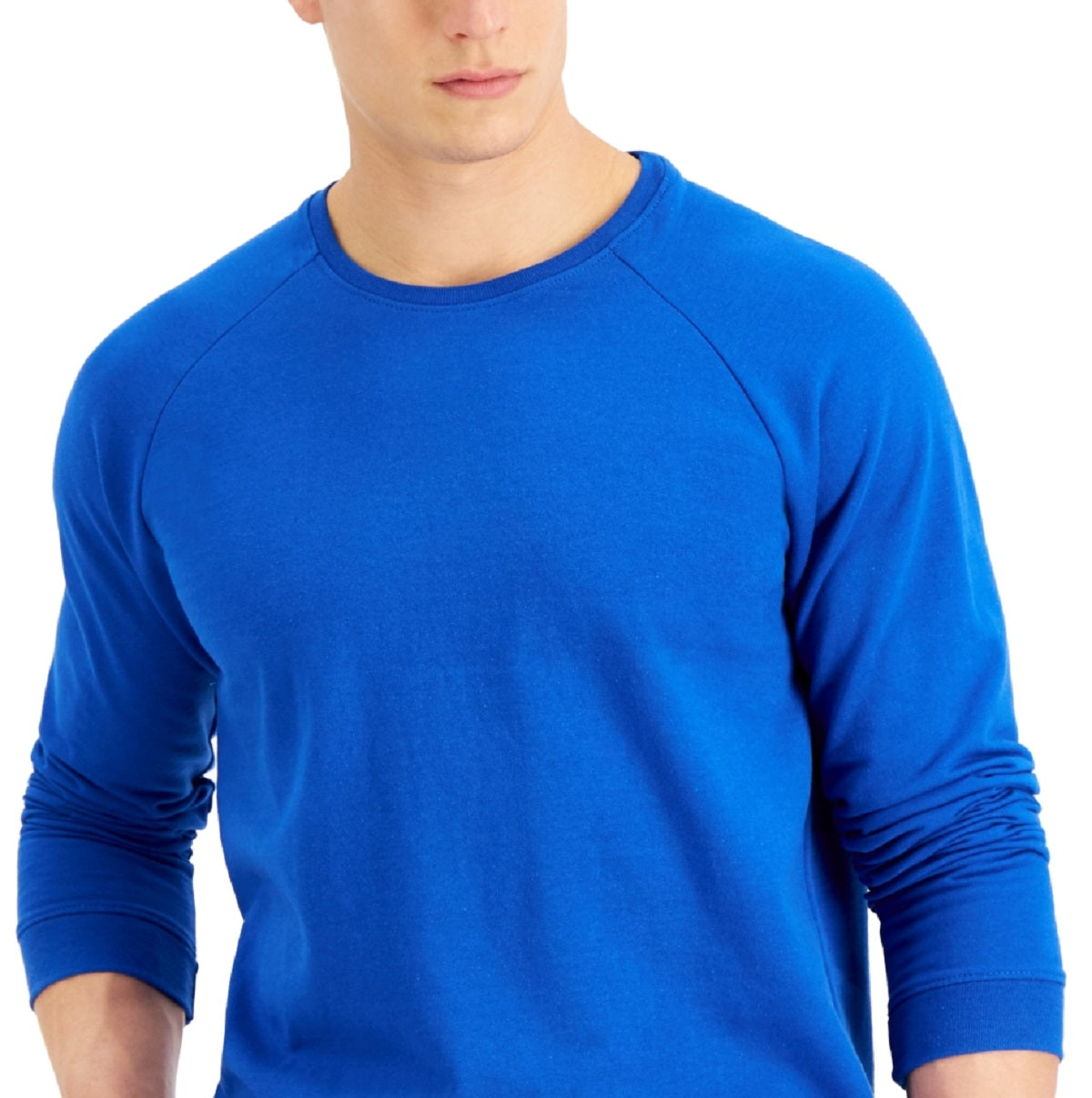 Pijama masculino Alfani Moisture Wicking, azul, tamanho X-G