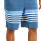 Club Room Shorts de pijama listrado Hawthorne feminino azul tamanho M