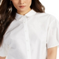 Blusa feminina Alfani com manga balão, branca, tamanho médio