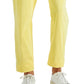 Calça elástica masculina Club Room Four Way Stretch amarela tamanho 36x30