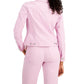 Jaqueta jeans feminina Style &amp; Co rosa tamanho X-Large
