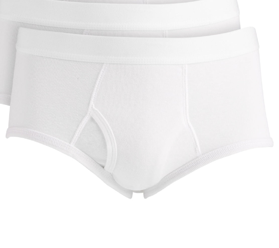 Cuecas masculinas Club Room, pacote com 8, tamanho grande, brancas