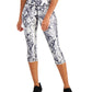 Leggings femininas de compressão elástica com bolsos e absorção de umidade da Ideology, roupa esportiva, cintura alta, branca, tamanho XX-G
