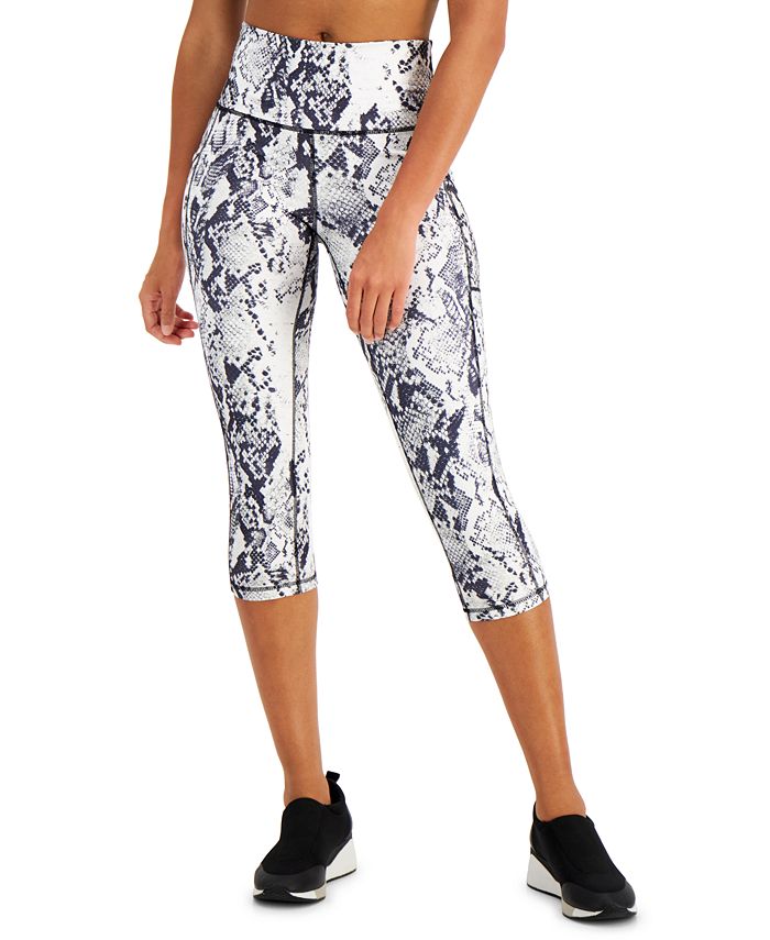 Leggings femininas de compressão elástica com bolsos e absorção de umidade da Ideology, roupa esportiva, cintura alta, branca, tamanho XX-G