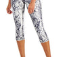 Leggings femininas de compressão elástica com bolsos e absorção de umidade da Ideology, roupa esportiva, cintura alta, branca, tamanho XX-G