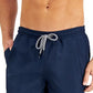 INC International Concepts Calção de banho masculino regular fit secagem rápida cor sólida 5 azul tamanho GG