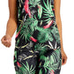 ID Ideology Regata feminina com alças finas e decote redondo, roupa esportiva, preta, tamanho X-S