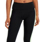 Leggings curtas femininas ID Ideology Colorblocked, tamanho XL, prateadas