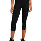Leggings curtas femininas ID Ideology Colorblocked, tamanho XL, prateadas
