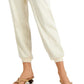 Calça Jogger Feminina Alfani Branca Tamanho P