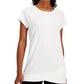 Camiseta feminina manga curta ID Ideology, branca, tamanho XX-G