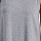 Conjunto de moletom feminino ID Ideology, regata cinza, tamanho XXL