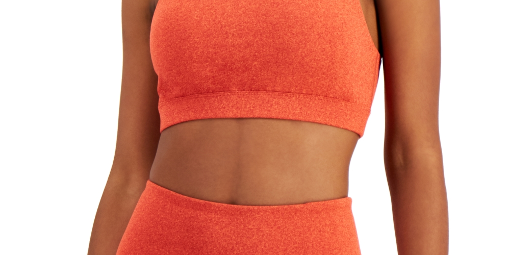 Conjunto de moletom feminino Allbrand365, sutiã esportivo de baixo impacto, vermelho, tamanho GG