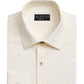 Camisa social masculina Alfani Slim Fit com elasticidade bidirecional, amarela, tamanho 12x34-35