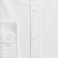 Camisa social masculina Club Room Slim Fit de algodão Oxford, branca, tamanho XX-G