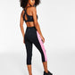 Leggings femininas ID Ideology pretas tamanho médio