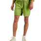 Sun Stone Masculino Regular Fit Garment Dyed 8 Fleece Shorts Verde Tamanho P