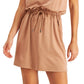 ID Ideology Vestido feminino sem mangas com cordão na cintura, rosa, tamanho extragrande