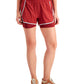ID Ideology Shorts Feminino Performance Layered Look Vermelho Tamanho P