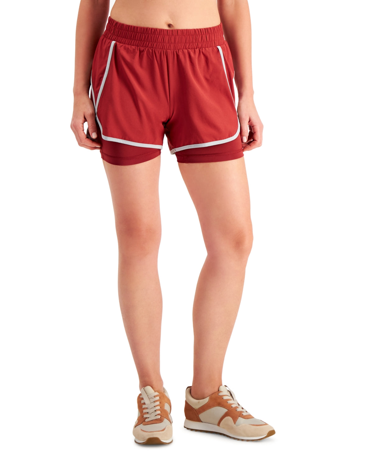 Shorts Ideology Feminino Performance Laye Look Vermelho Tamanho XL