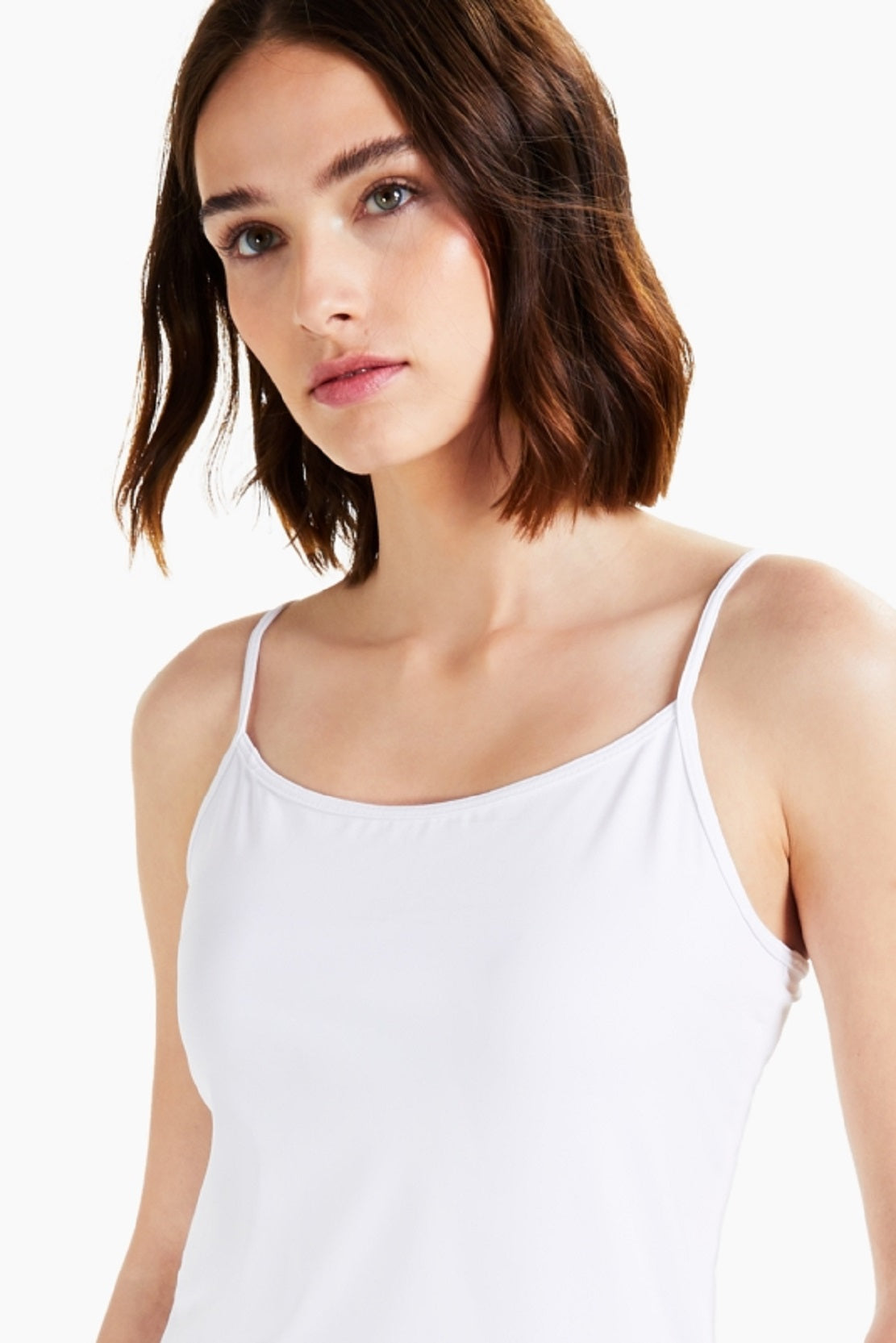 Camiseta regata feminina Alfani branca tamanho X-G