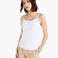Camiseta regata feminina Alfani branca tamanho X-G