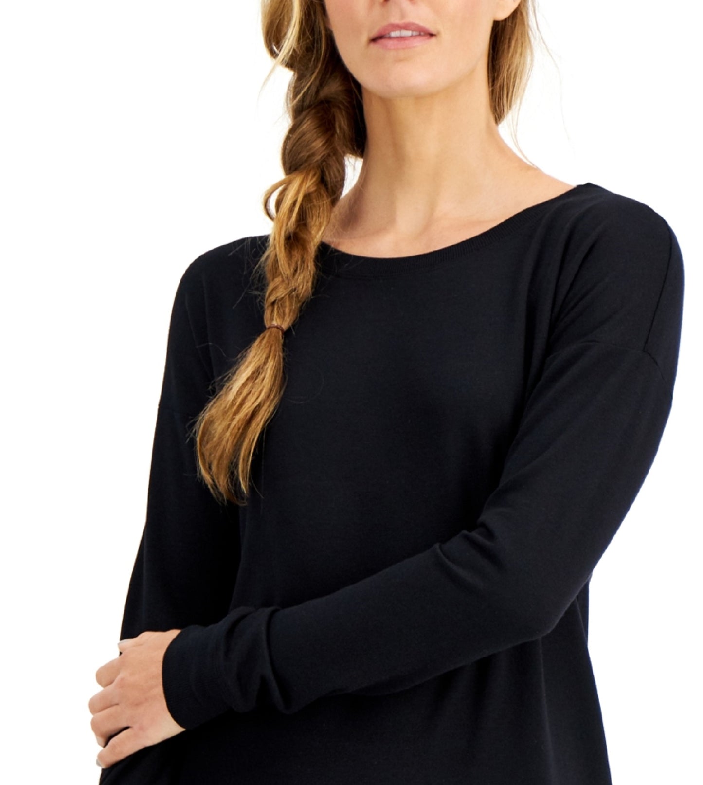 ID Ideology Top feminino cruzado preto tamanho XX-G