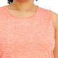 ID Ideology Regata feminina com decote em V, vermelha, tamanho 2X