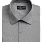Camisa social masculina Alfani Slim Fit com elasticidade bidirecional, cinza, tamanho 32x33