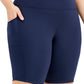 ID Ideology Shorts Femininos para Ciclismo Azul