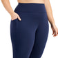 Leggings curtas femininas ID Ideology, azul, tamanho 3X