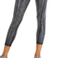 Legging ID Ideology Active Shine 7/8 feminina, preta, tamanho grande