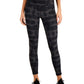 Leggings de compressão reversíveis 7/8 femininas ID Ideology, pretas, tamanho pequeno