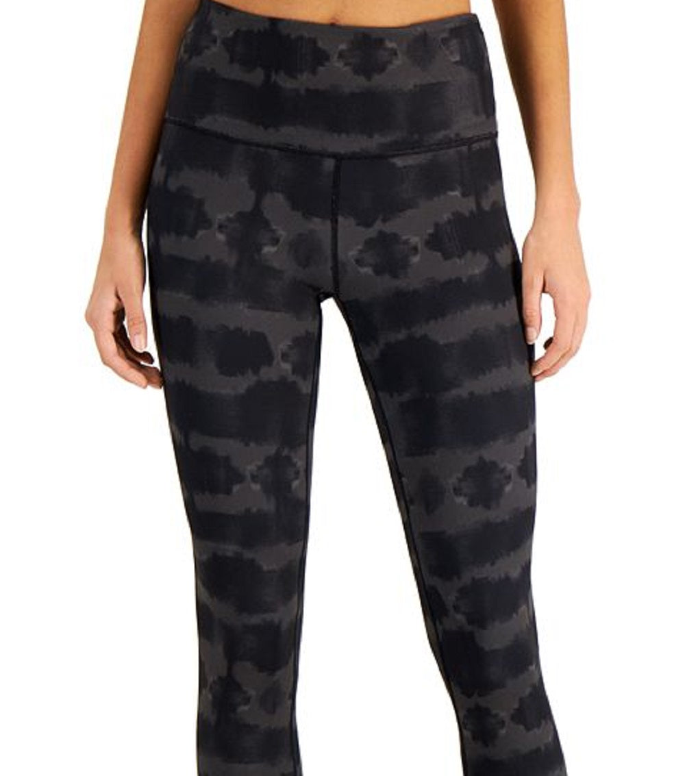 Leggings de compressão reversíveis 7/8 femininas ID Ideology, pretas, tamanho pequeno