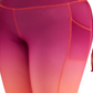 Leggings femininas com estampa ombré ID Ideology laranja tamanho 3X