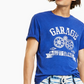 Camiseta masculina Garage Sun + Stone azul tamanho XX-G